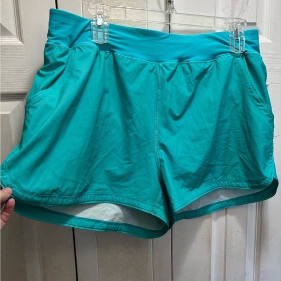 Landsend Teal Women's Shorts - Picture 1 of 4